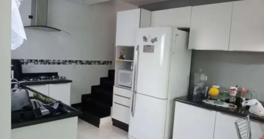 Apartamento duplex à venda no condomínio newton, jardim stetel - santo andré/sp