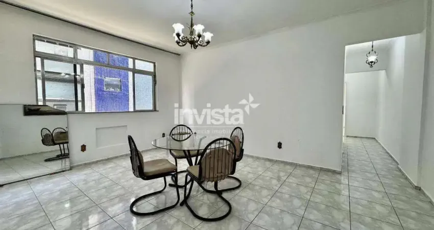 Apartamento com 2 quartos à venda no Embaré, Santos 