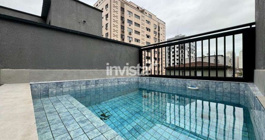 Casa com 2 quartos à venda no Marapé, Santos 