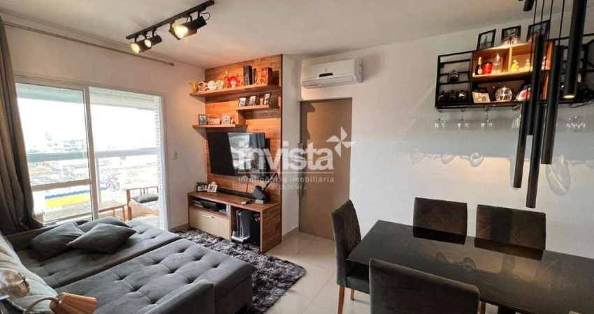 Apartamento com 2 quartos à venda na Vila Mathias, Santos 