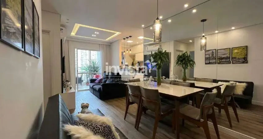 Apartamento com 2 quartos à venda no Marapé, Santos