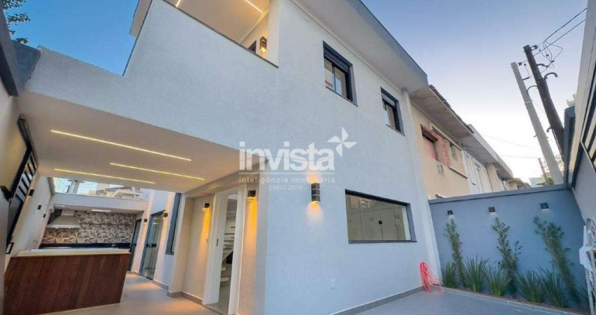 Casa com 3 quartos à venda no Ponta da Praia, Santos 