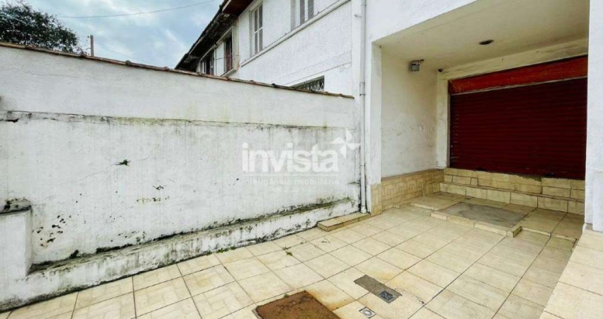 Casa com 2 quartos à venda na Vila Mathias, Santos 