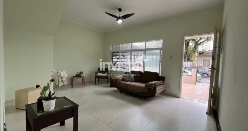 Casa com 3 quartos à venda no Ponta da Praia, Santos 
