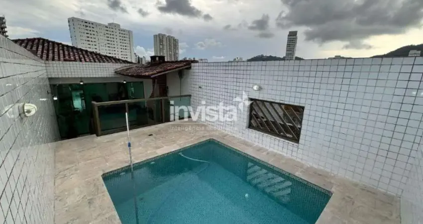 Casa com 3 quartos à venda na Vila Belmiro, Santos 