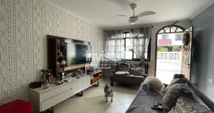 Casa com 3 quartos à venda no Encruzilhada, Santos 
