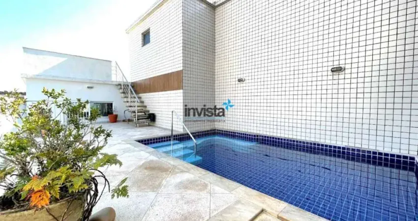 Cobertura com 4 quartos à venda no Ponta da Praia, Santos