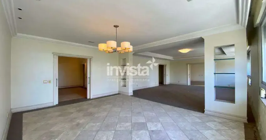Apartamento com 5 quartos à venda no Gonzaga, Santos 