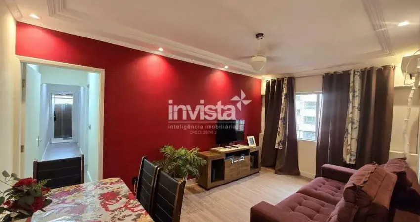 Apartamento com 3 quartos à venda no Encruzilhada, Santos 