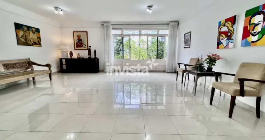 Casa com 4 quartos à venda no Ponta da Praia, Santos 