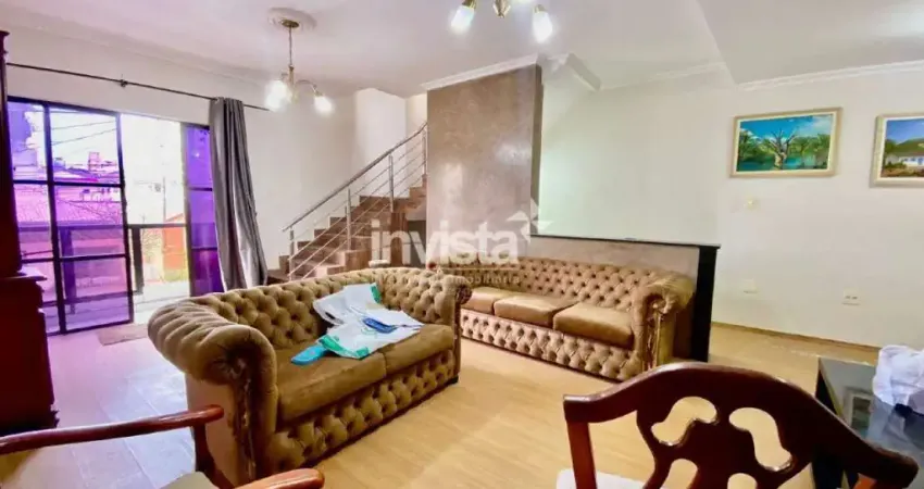 Casa com 4 quartos à venda no Ponta da Praia, Santos 