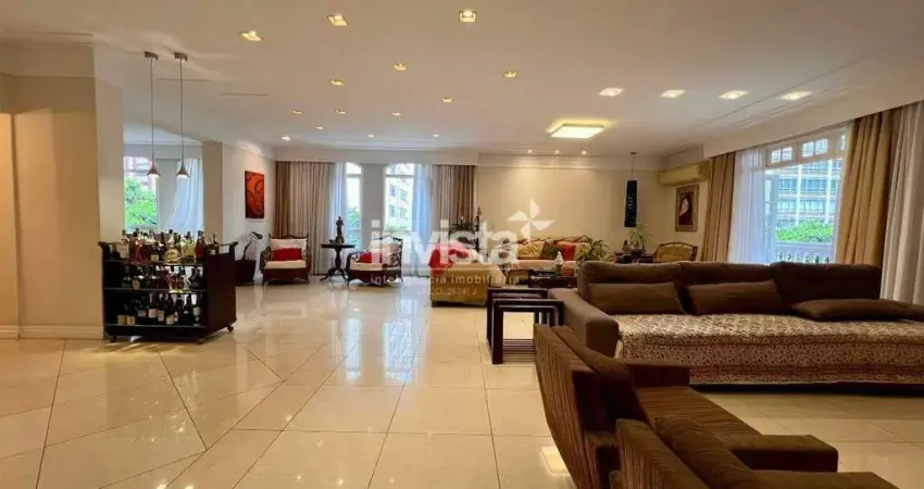 Apartamento com 4 quartos à venda no Gonzaga, Santos 