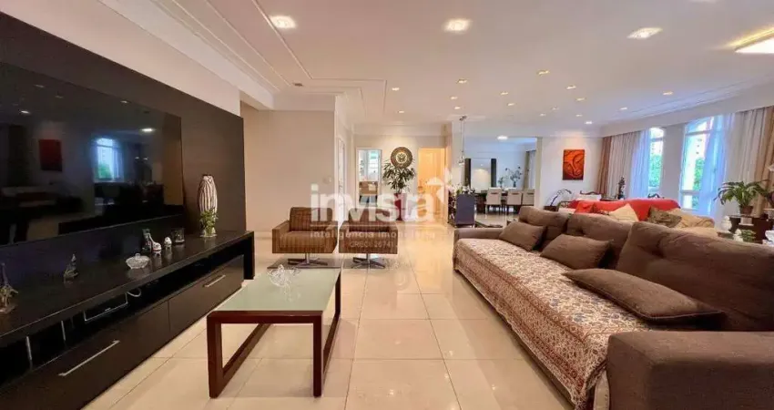 Apartamento com 4 quartos à venda no Gonzaga, Santos 