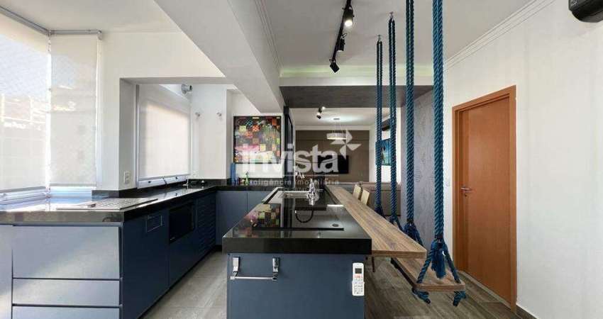 Apartamento com 2 quartos à venda no Boqueirão, Santos 
