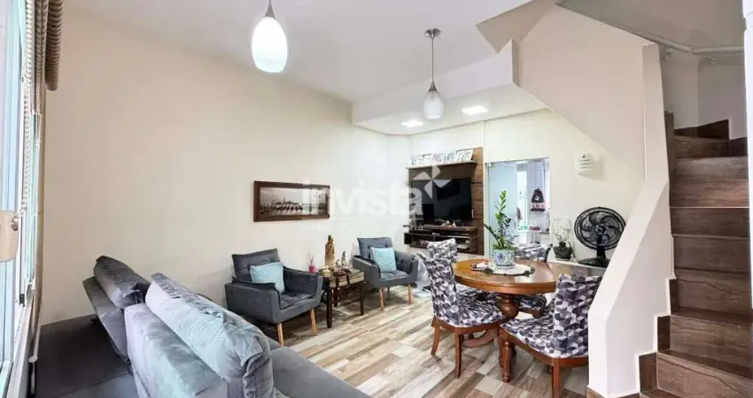 Casa com 3 quartos à venda no Marapé, Santos 