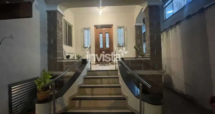 Casa com 5 quartos à venda no Boqueirão, Santos 