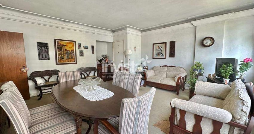 Apartamento com 3 quartos à venda no Gonzaga, Santos 