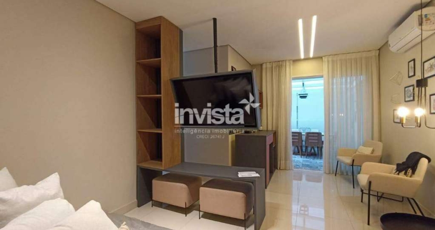 Apartamento com 1 quarto para alugar no Pompéia, Santos 