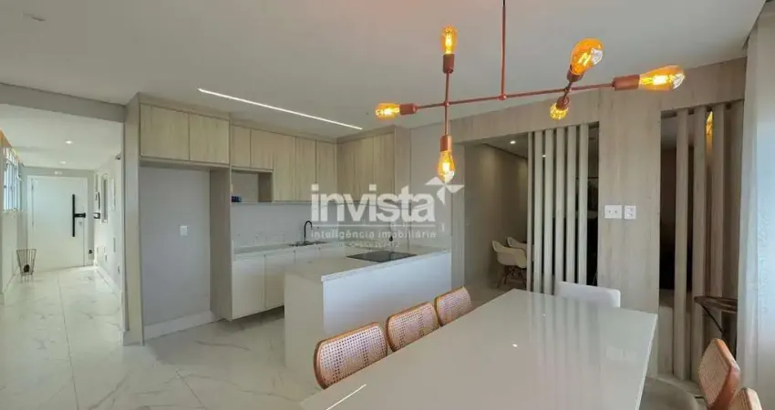 Apartamento com 3 quartos à venda no Gonzaga, Santos 