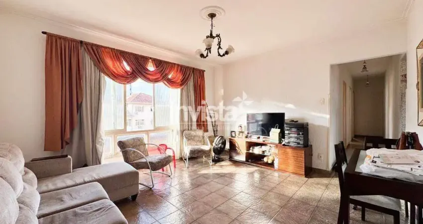 Apartamento com 3 quartos à venda no Campo Grande, Santos