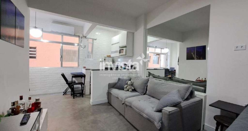 Apartamento com 1 quarto à venda no Embaré, Santos 