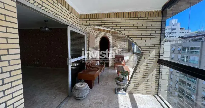 Apartamento com 4 quartos à venda na Aparecida, Santos 
