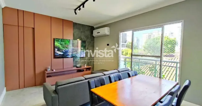 Comprar lindo apartamento porteira fechada proximo a praia na Ponta da Praia em Santos