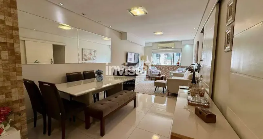 Apartamento com 2 quartos à venda no Campo Grande, Santos 