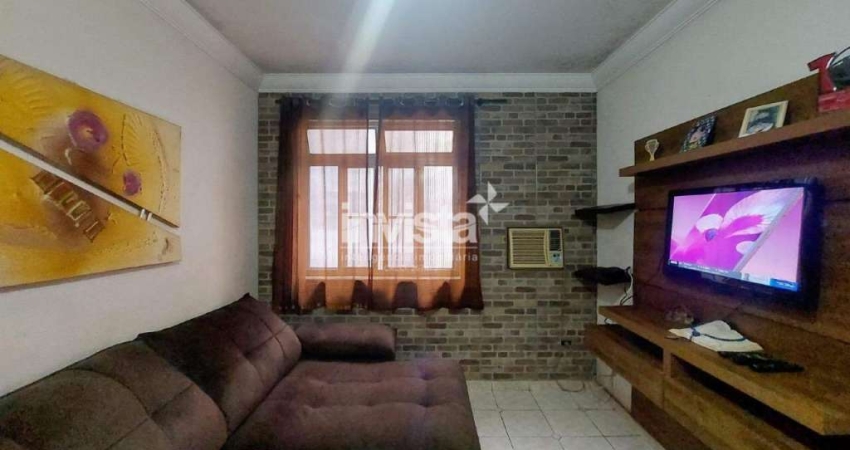 Apartamento com 2 quartos à venda no Embaré, Santos 