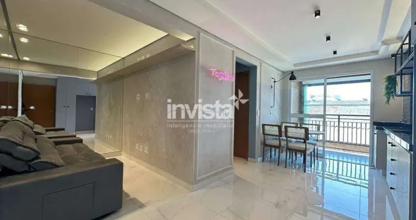 Apartamento com 1 quarto à venda no Estuário, Santos 