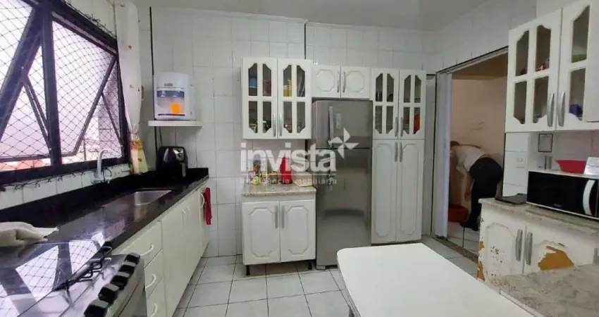 Apartamento com 2 quartos à venda no Encruzilhada, Santos 