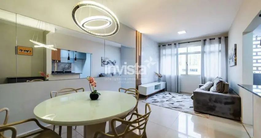 Apartamento com 2 quartos para alugar no Boqueirão, Santos