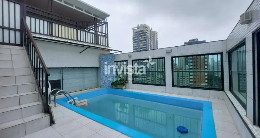 Cobertura com 4 quartos à venda no Pompéia, Santos 