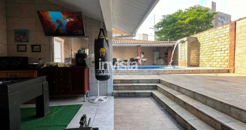 Casa com 3 quartos à venda no Encruzilhada, Santos 