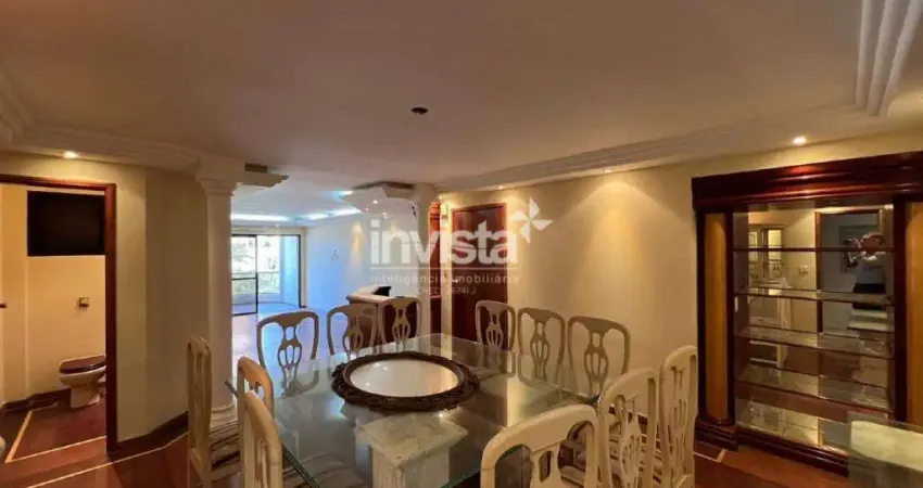 Apartamento com 4 quartos à venda no Ponta da Praia, Santos 