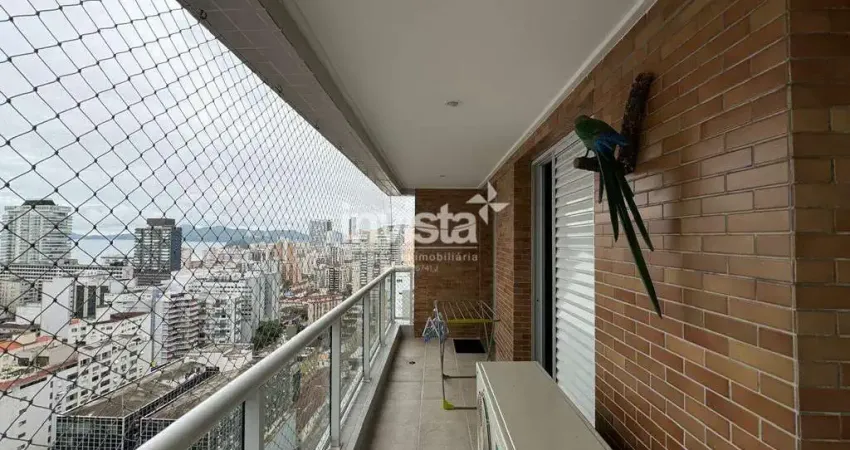 Apartamento com 2 quartos à venda no Gonzaga, Santos 