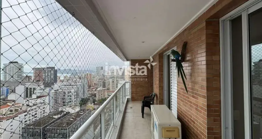 Apartamento com 2 quartos à venda no Gonzaga, Santos