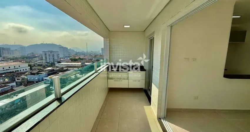 Apartamento com 2 quartos à venda no Macuco, Santos 
