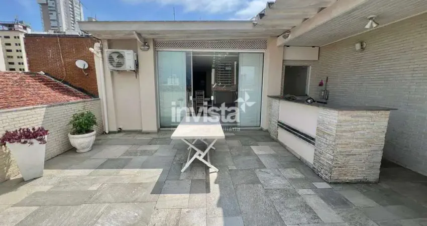 Cobertura com 2 quartos à venda na Aparecida, Santos