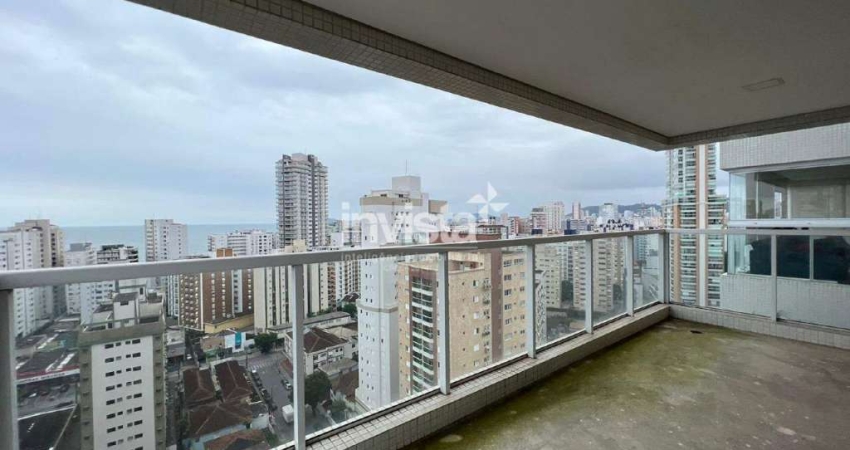 Apartamento com 3 quartos à venda no Boqueirão, Santos 