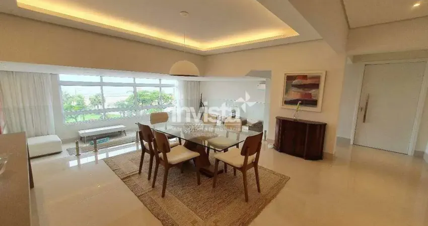 Apartamento com 3 quartos para alugar no Gonzaga, Santos