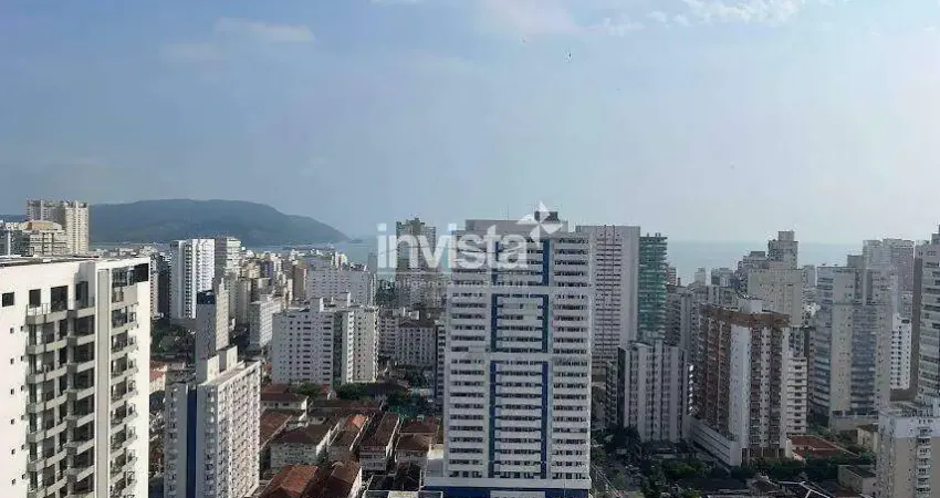 Cobertura com 1 quarto para alugar no Boqueirão, Santos 