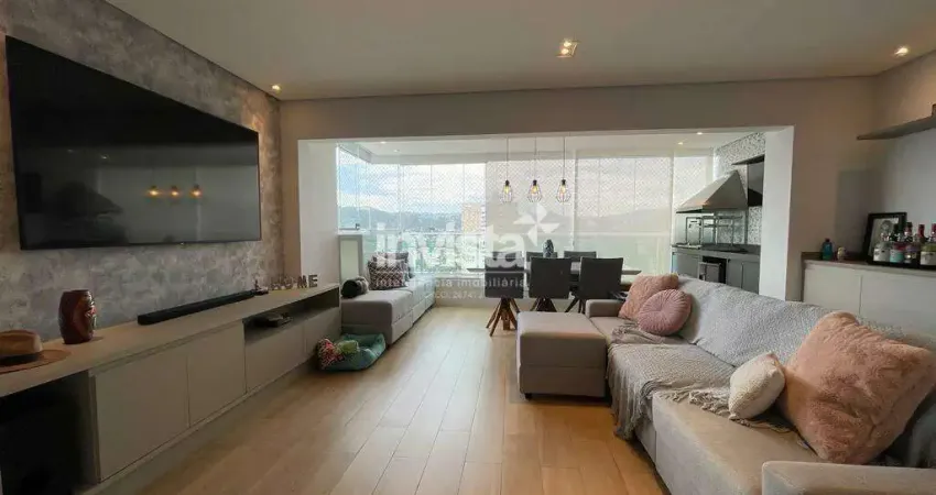 Apartamento com 2 quartos para alugar no Campo Grande, Santos 