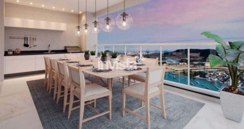 Apartamento com 3 quartos à venda no Ponta da Praia, Santos 
