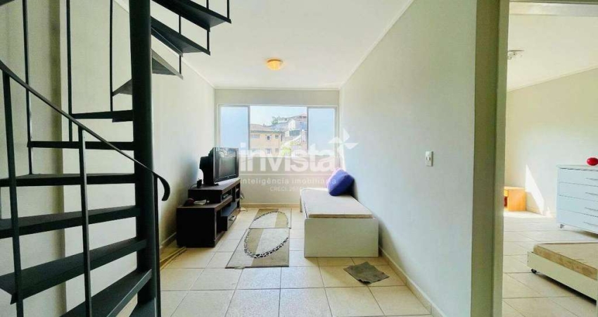 Cobertura com 1 quarto à venda no José Menino, Santos 