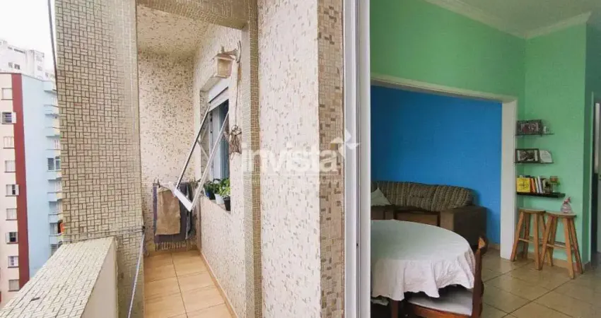 Apartamento com 2 quartos à venda no José Menino, Santos