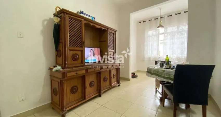 Apartamento com 1 quarto à venda no Pompéia, Santos 