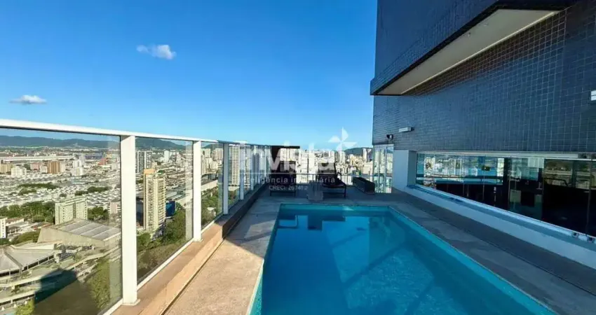 Cobertura com 3 quartos à venda no Embaré, Santos