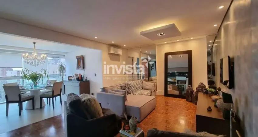 Apartamento com 3 quartos à venda no Boqueirão, Santos 
