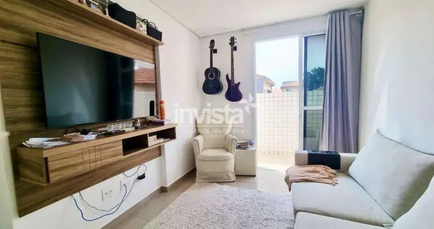 Apartamento com 1 quarto à venda no Encruzilhada, Santos 